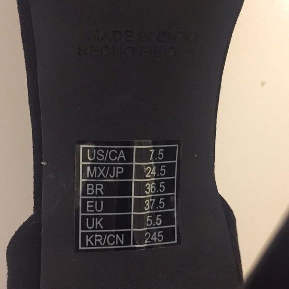 *BOGO 50%*Forever21 black pointy heels - Picture 5 of 6